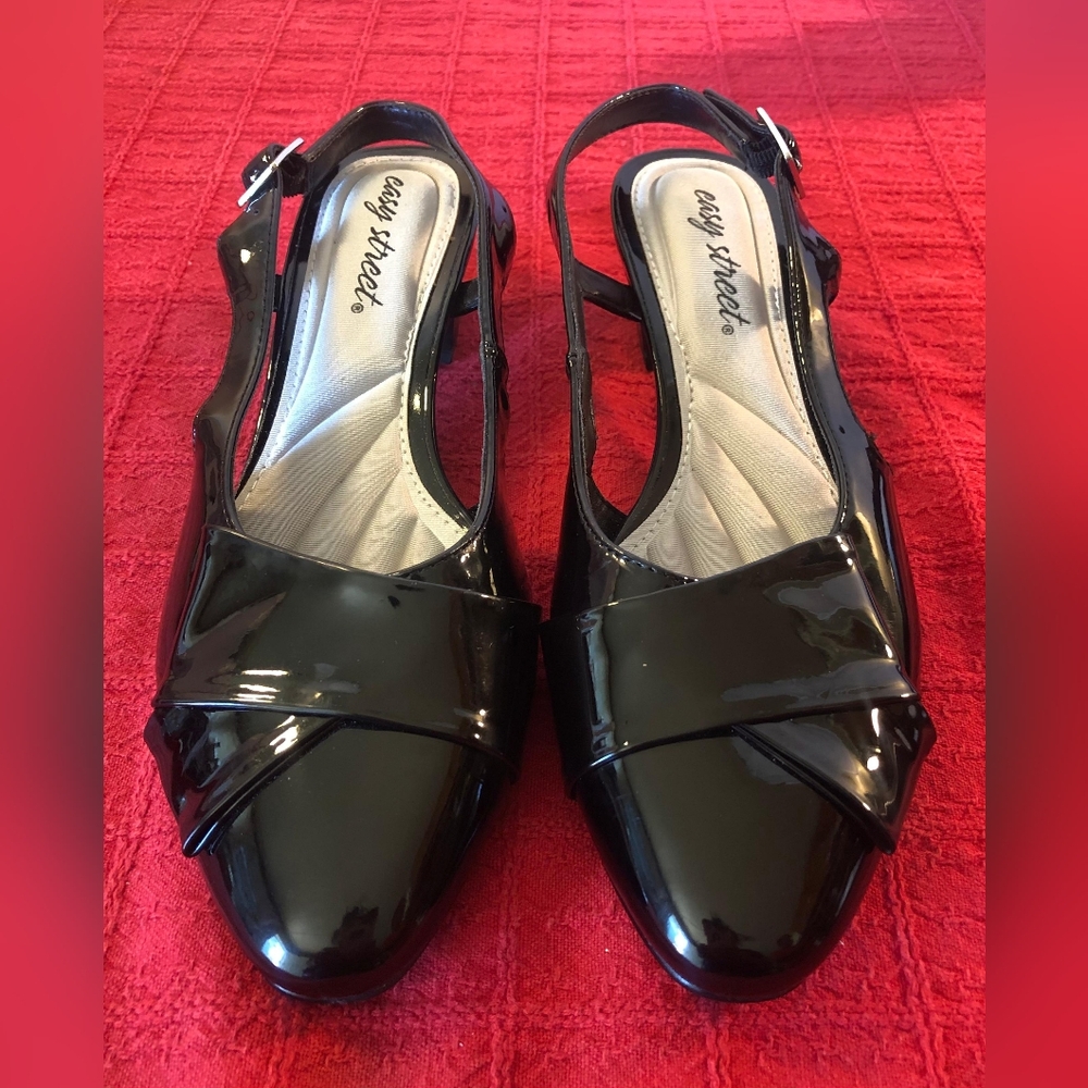 Easy Street Black Women's Shoes Quality Man Made Materials Zize 7 1/2